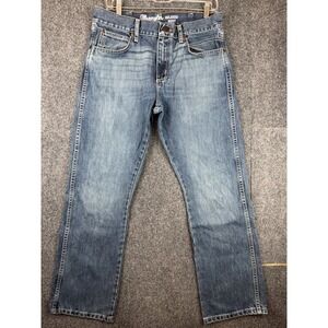 Wrangler Retro Relaxed Boot Cut Dark Blue Denim Jeans Men's Tag 31x32